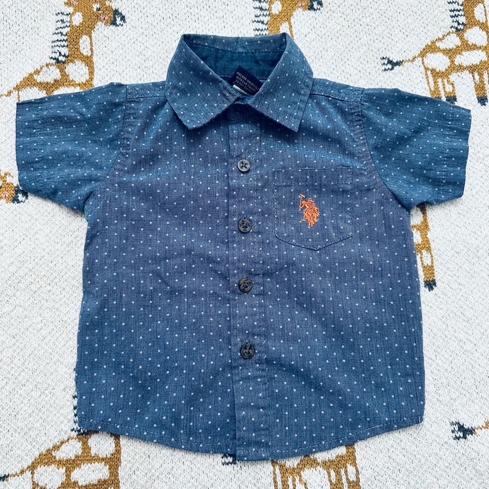 Infant U.S. Polo Assn. short sleeve shirt